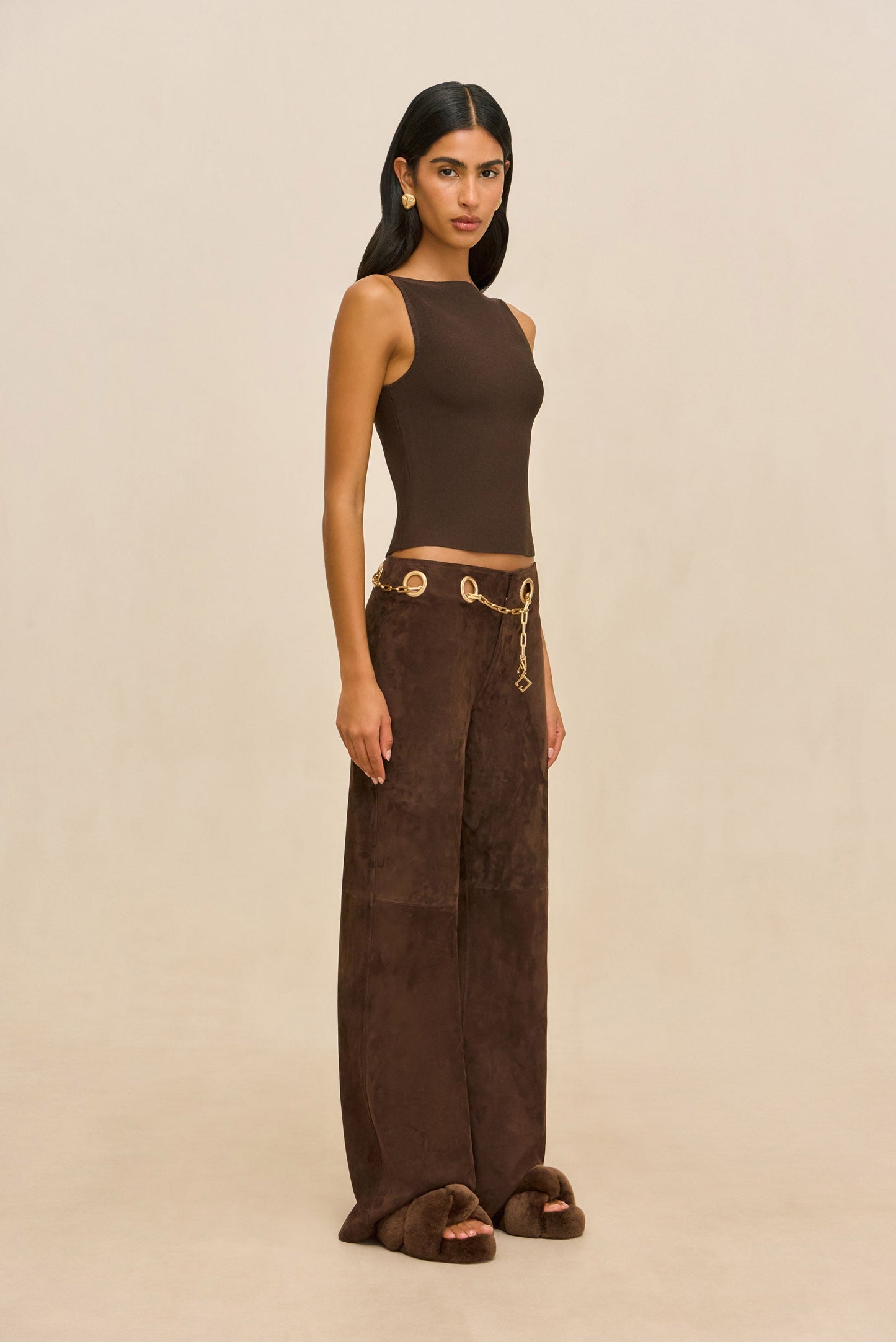 ORNA KNIT TOP - WREN