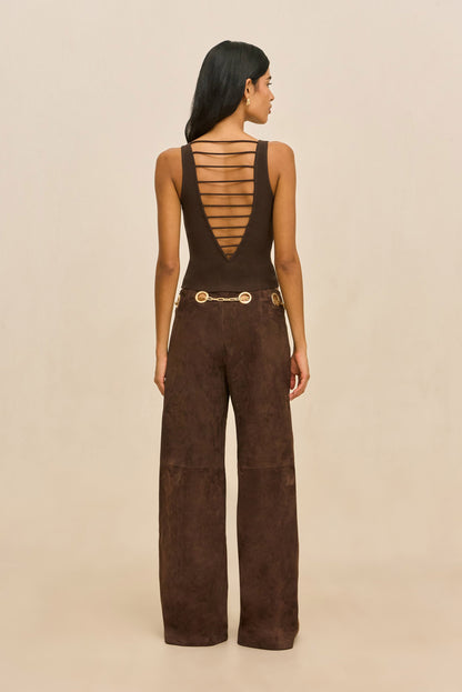 ORNA KNIT TOP - WREN