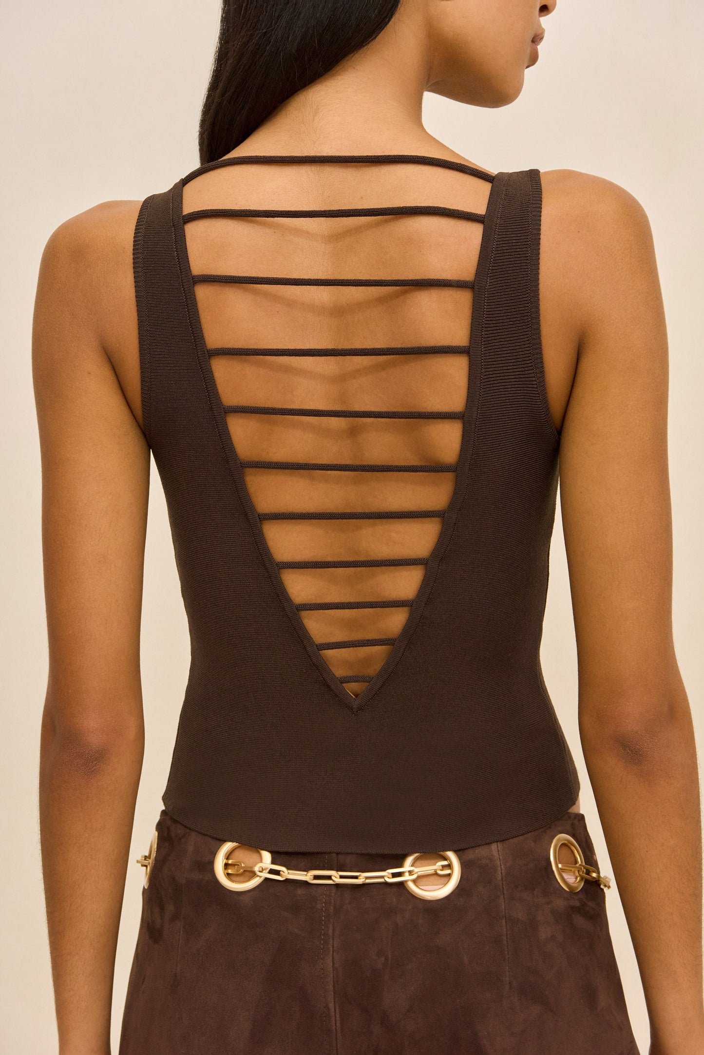 ORNA KNIT TOP - WREN