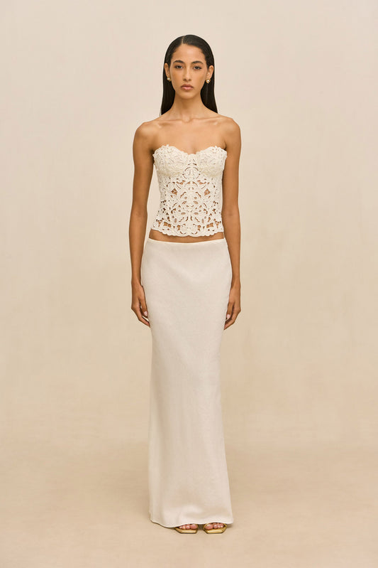 ZAIRE TOP - OFF WHITE