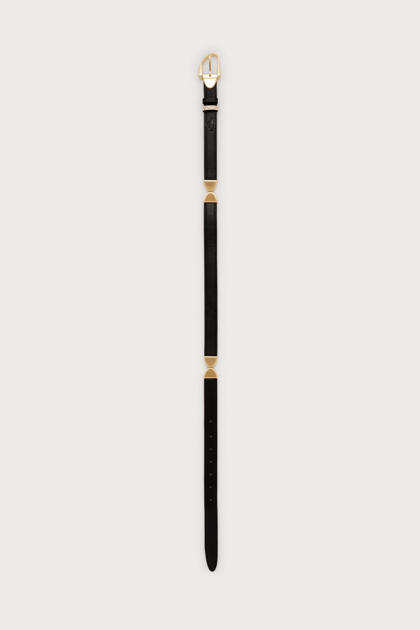 AILANI SWIVEL BELT - FADED PYTHON & BLACK