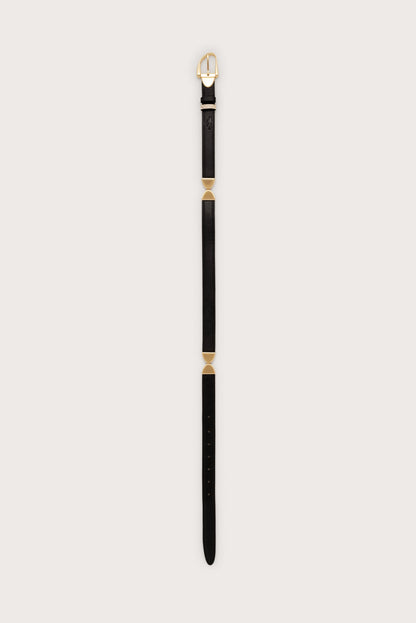 AILANI SWIVEL BELT - FADED PYTHON & BLACK