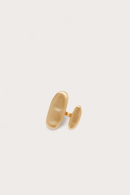 AMI RING - BRUSHED BRASS