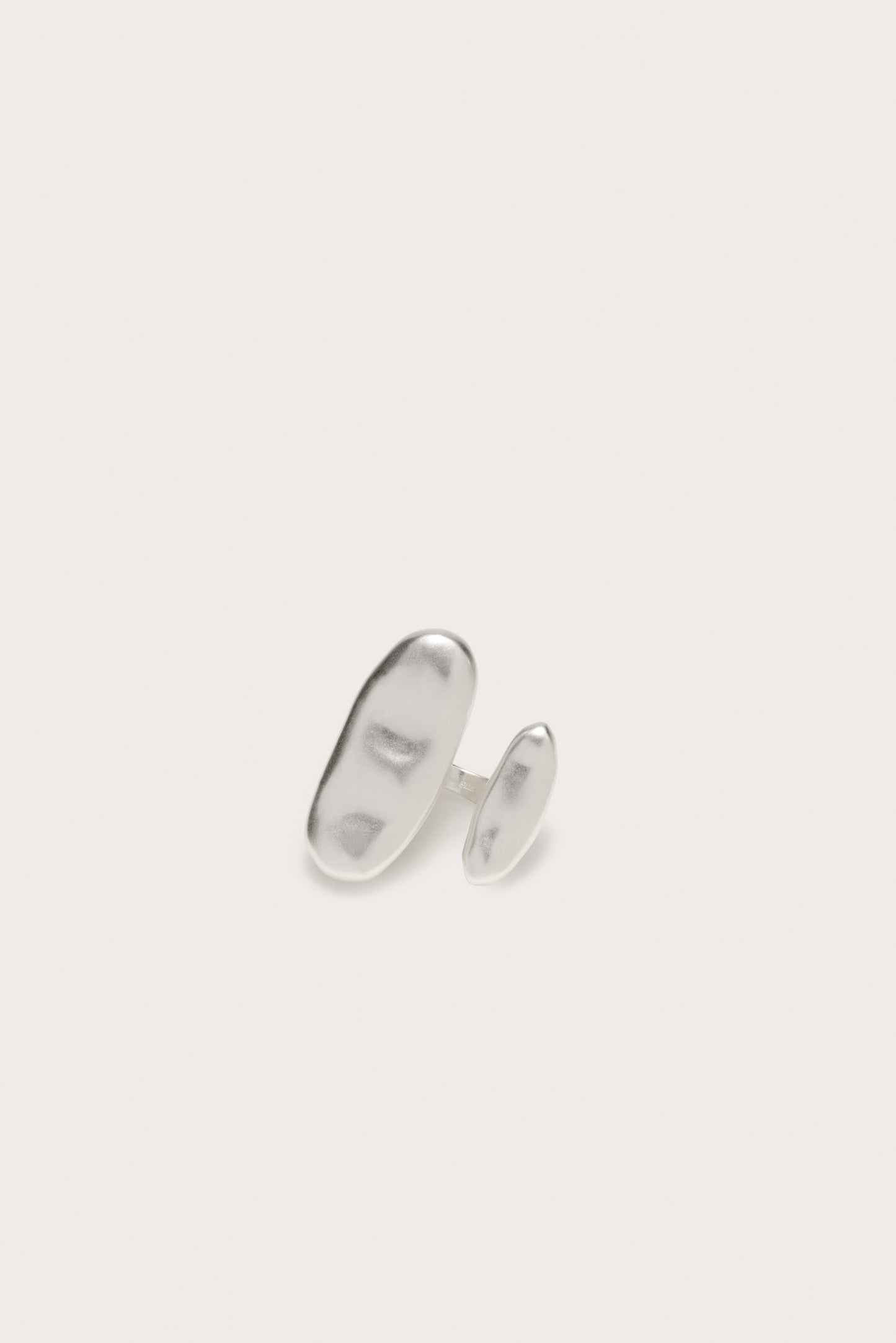 AMI RING - ANTIQUE SILVER