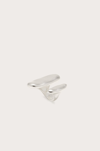 AMI RING - ANTIQUE SILVER