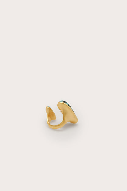 AMI MINI RING - TURQUOISE MULTI