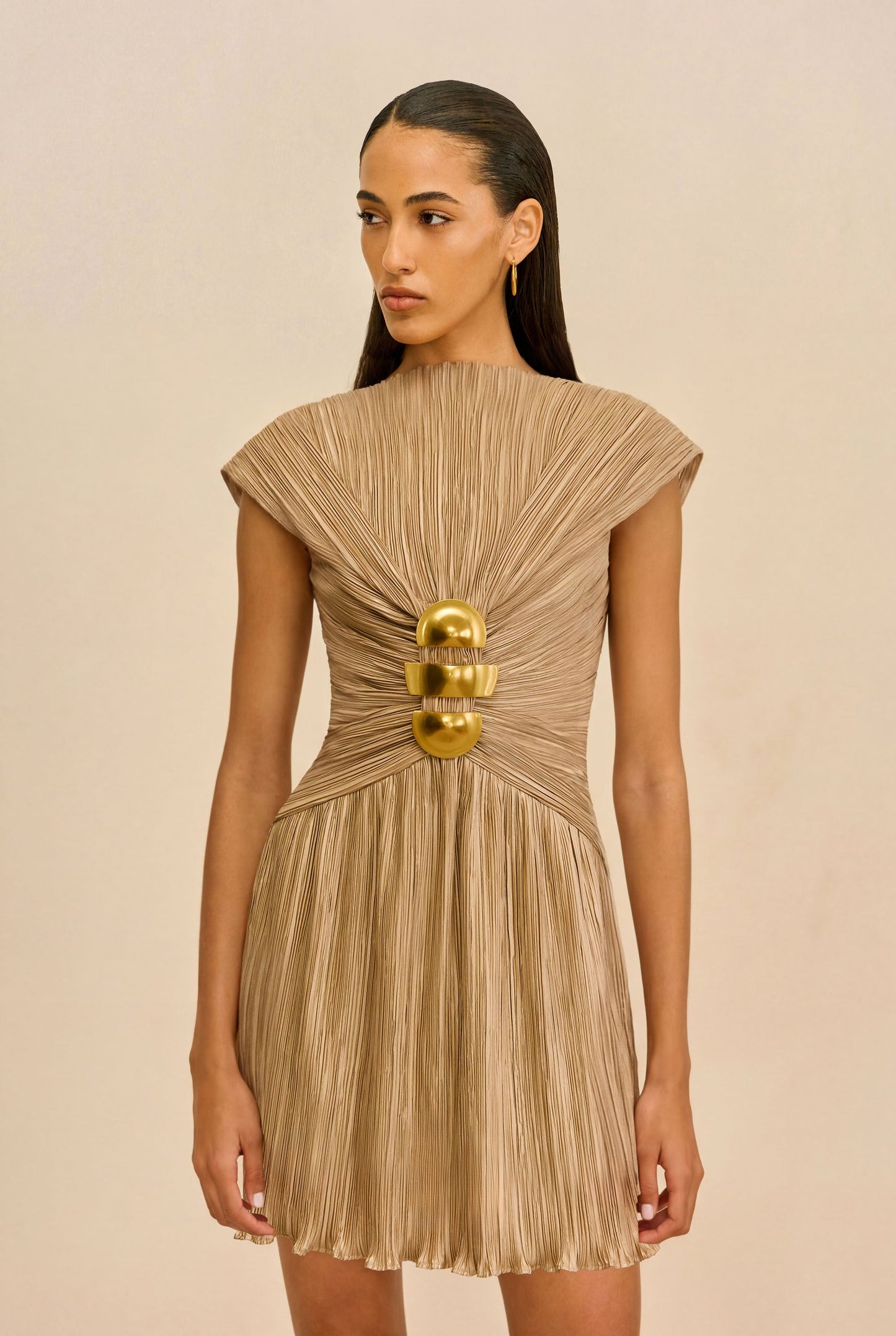 ANDROMEDA DRESS - SESAME