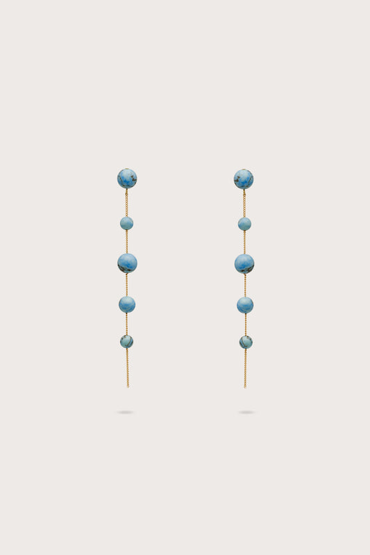 ATUM EARRING - IBIZA TURQUOISE