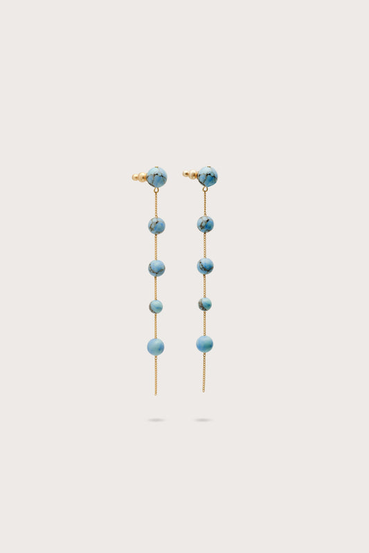 ATUM EARRING - IBIZA TURQUOISE