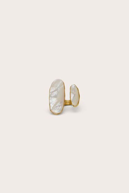 AMI RING - MOTHER OF PEARL