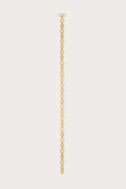 BRIELLE BELT - BRUSHED BRASS