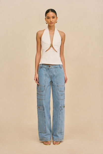 ELORAE TOP - OFF WHITE
