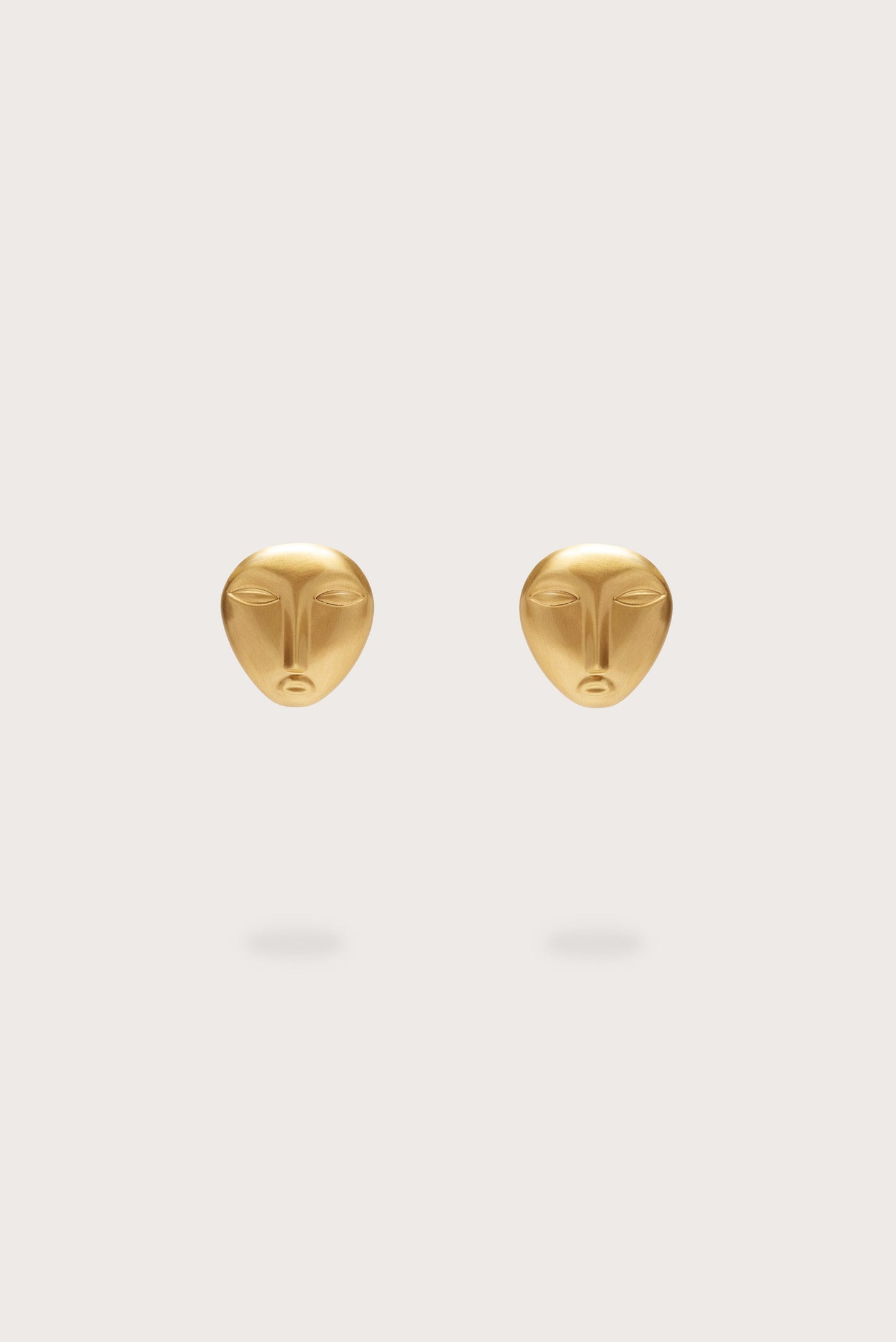 EVE EARRING - BRUSHED BRASS