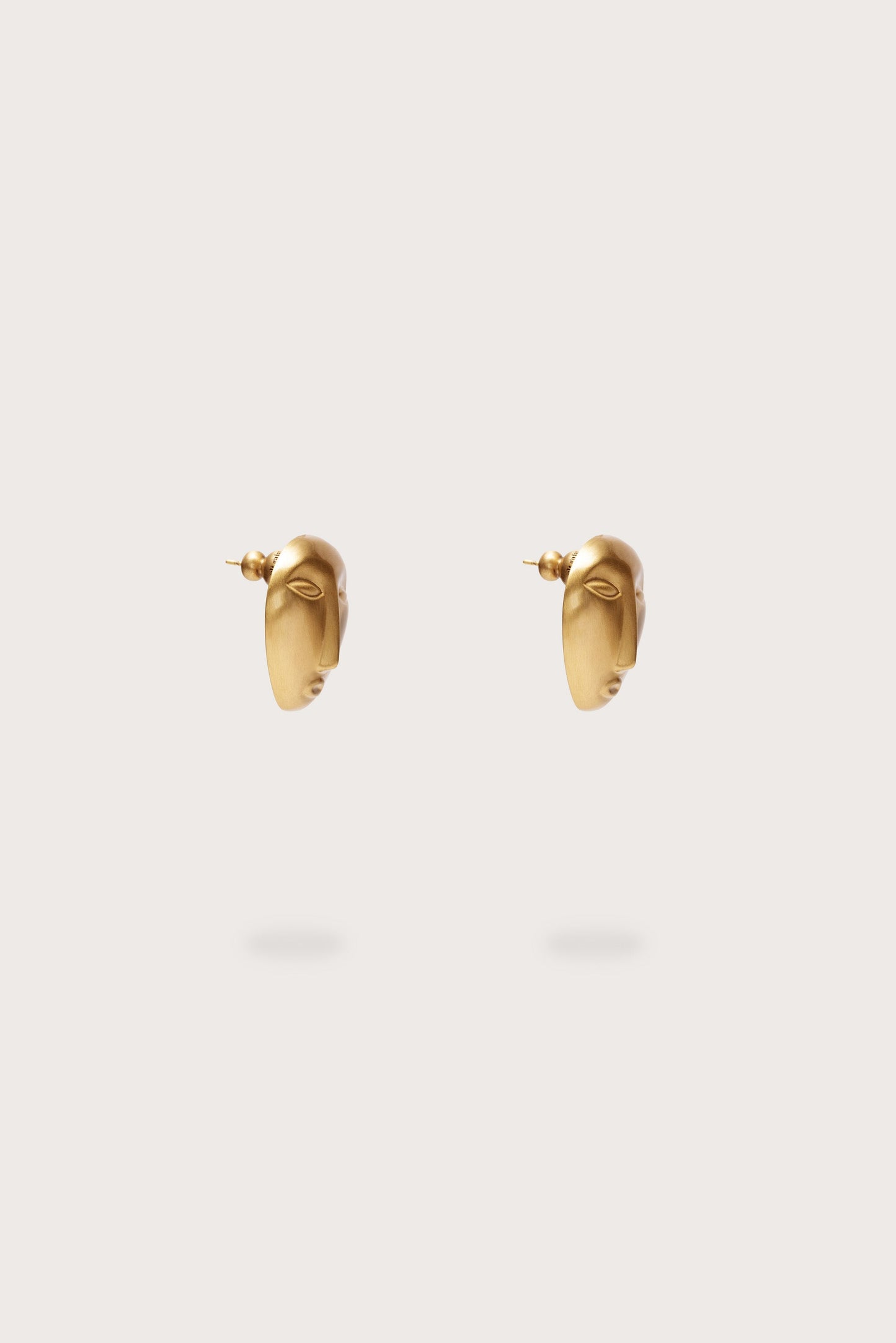 EVE EARRING - BRUSHED BRASS