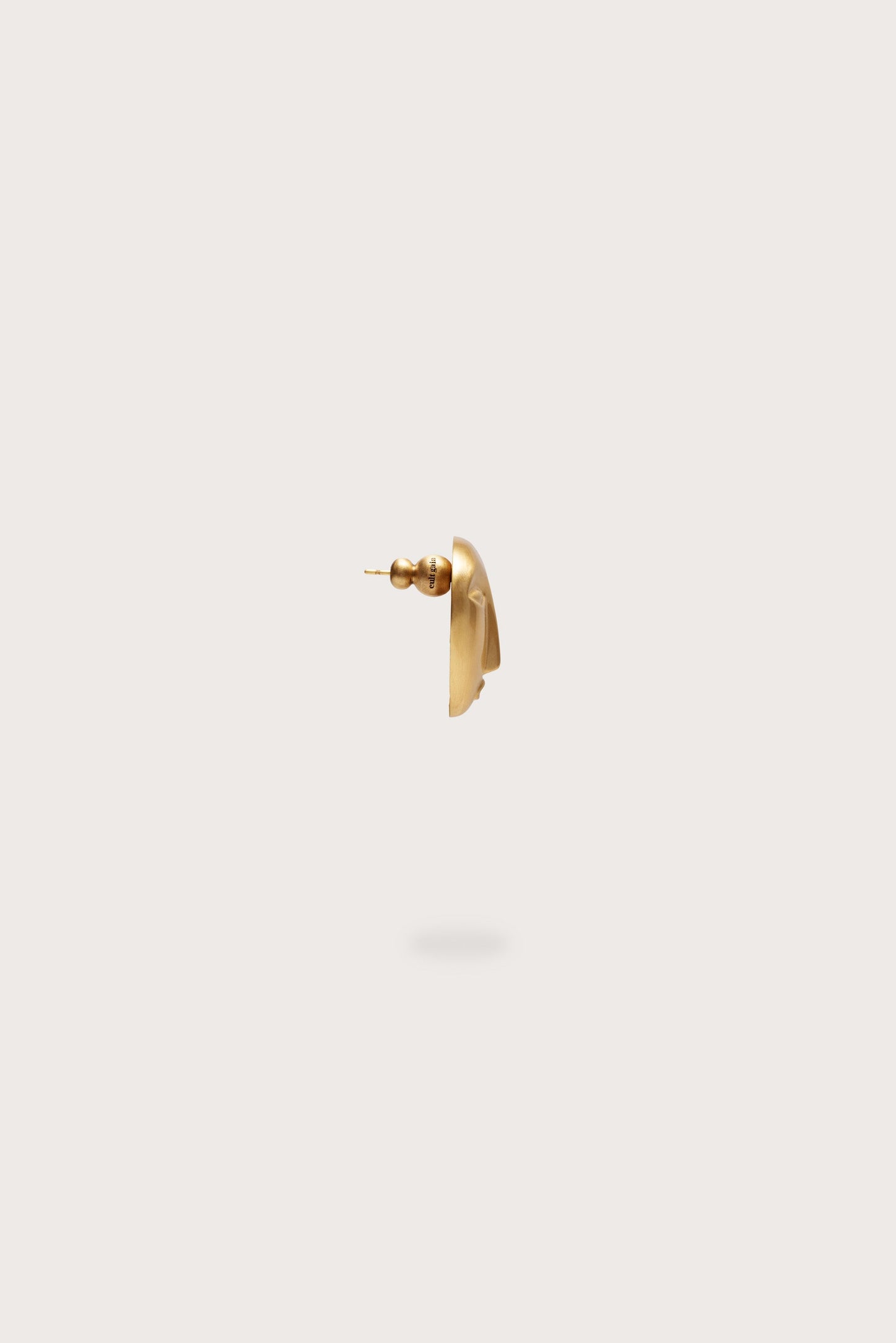EVE EARRING - BRUSHED BRASS