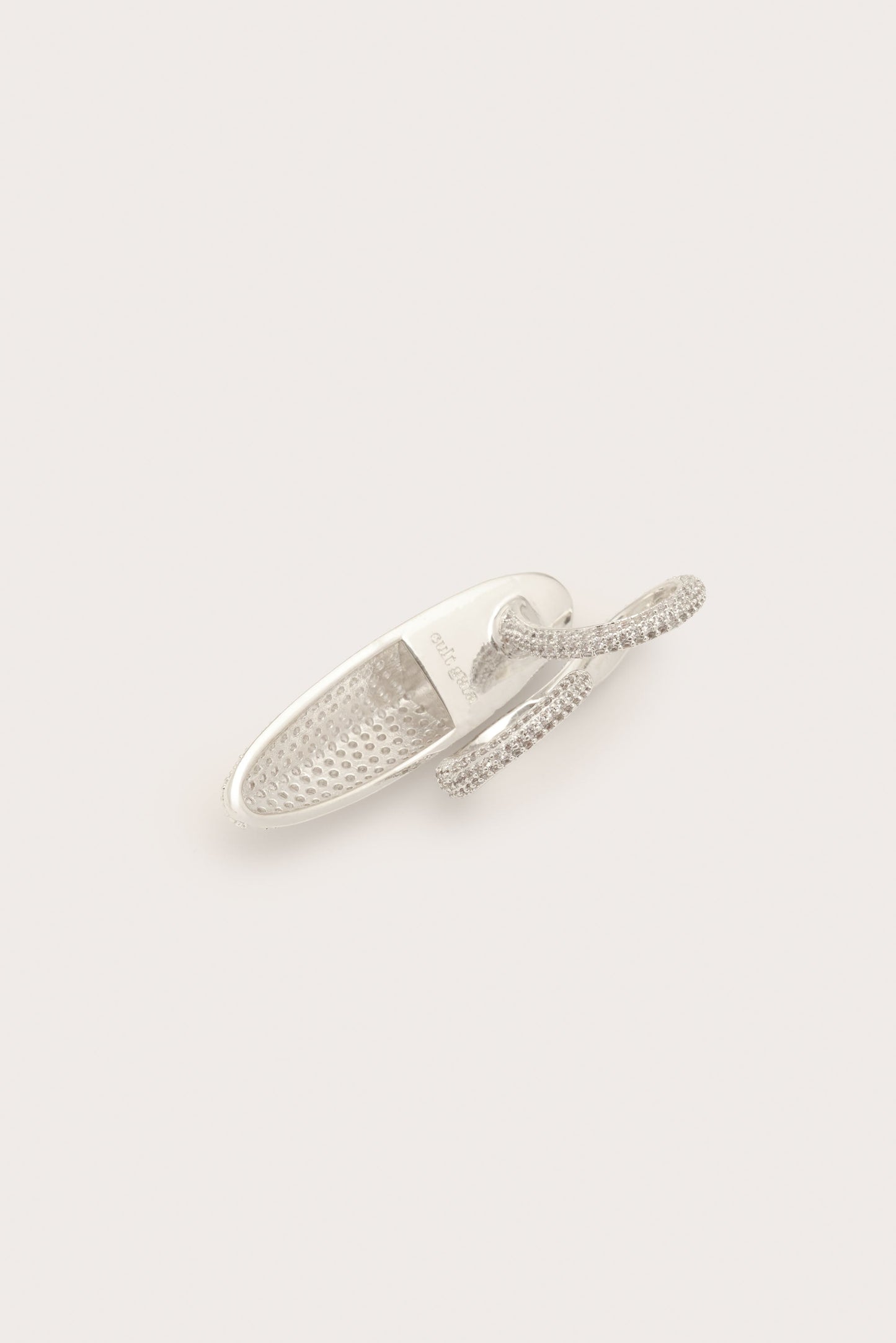 FIORE RHINESTONE RING - SILVER