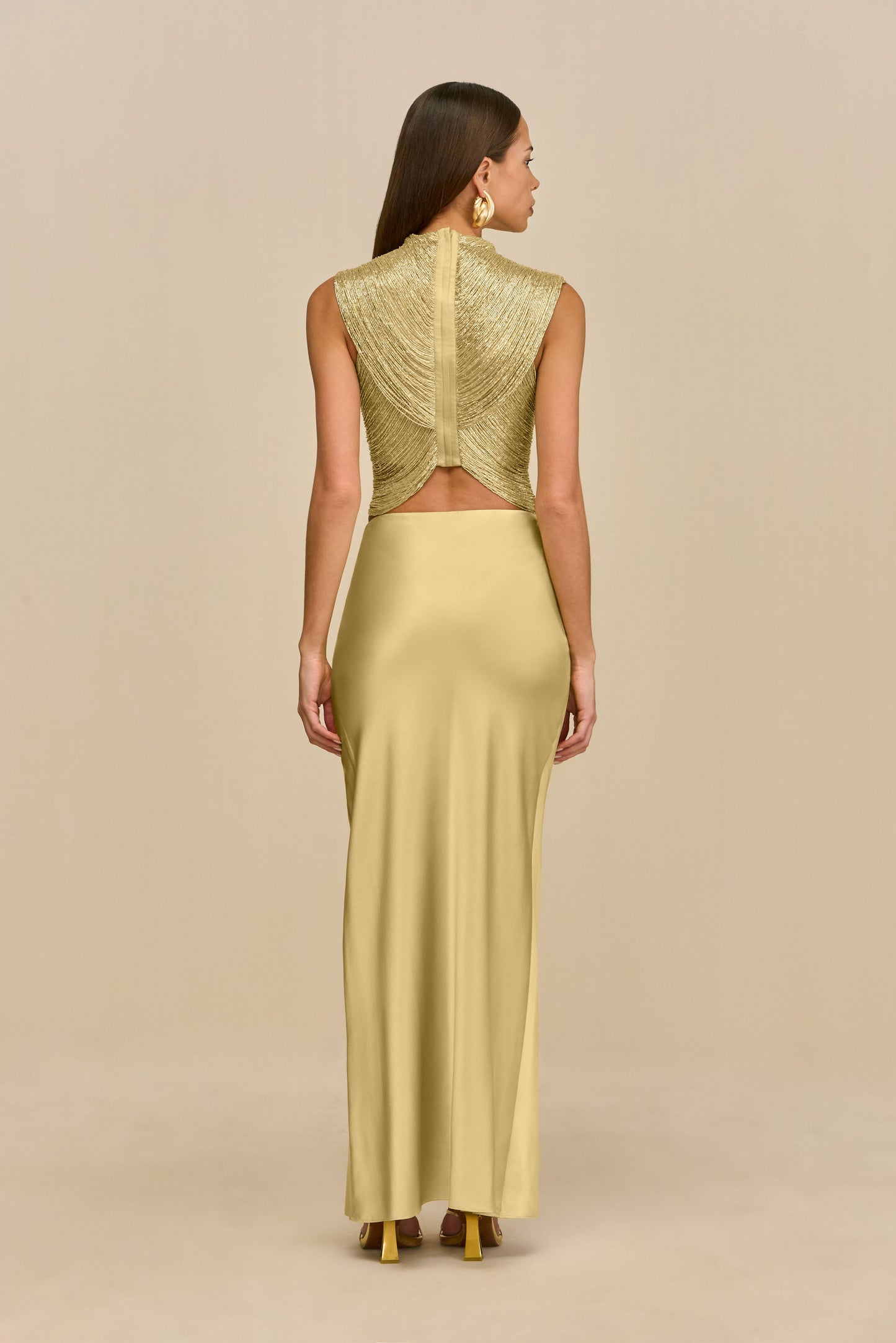 HAISLEY TOP - LIGHT GOLD