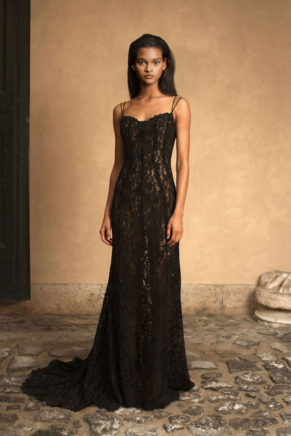 SAYLOR GOWN - BLACK