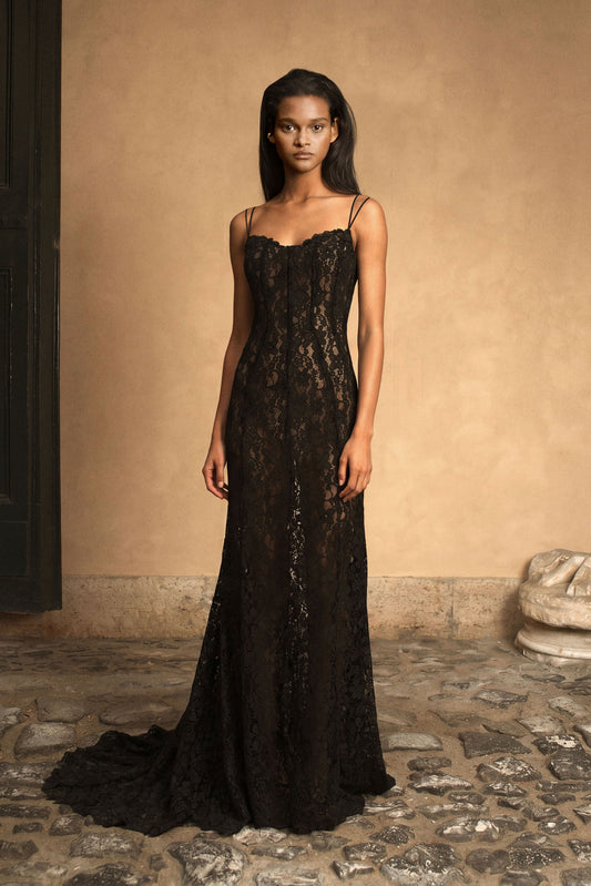 SAYLOR GOWN - BLACK