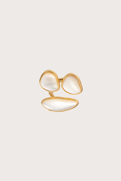 INA RING SET - MOTHER OF PEARL