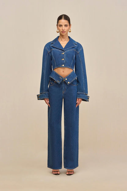 ROSELLA JEAN - DARK STONE WASH