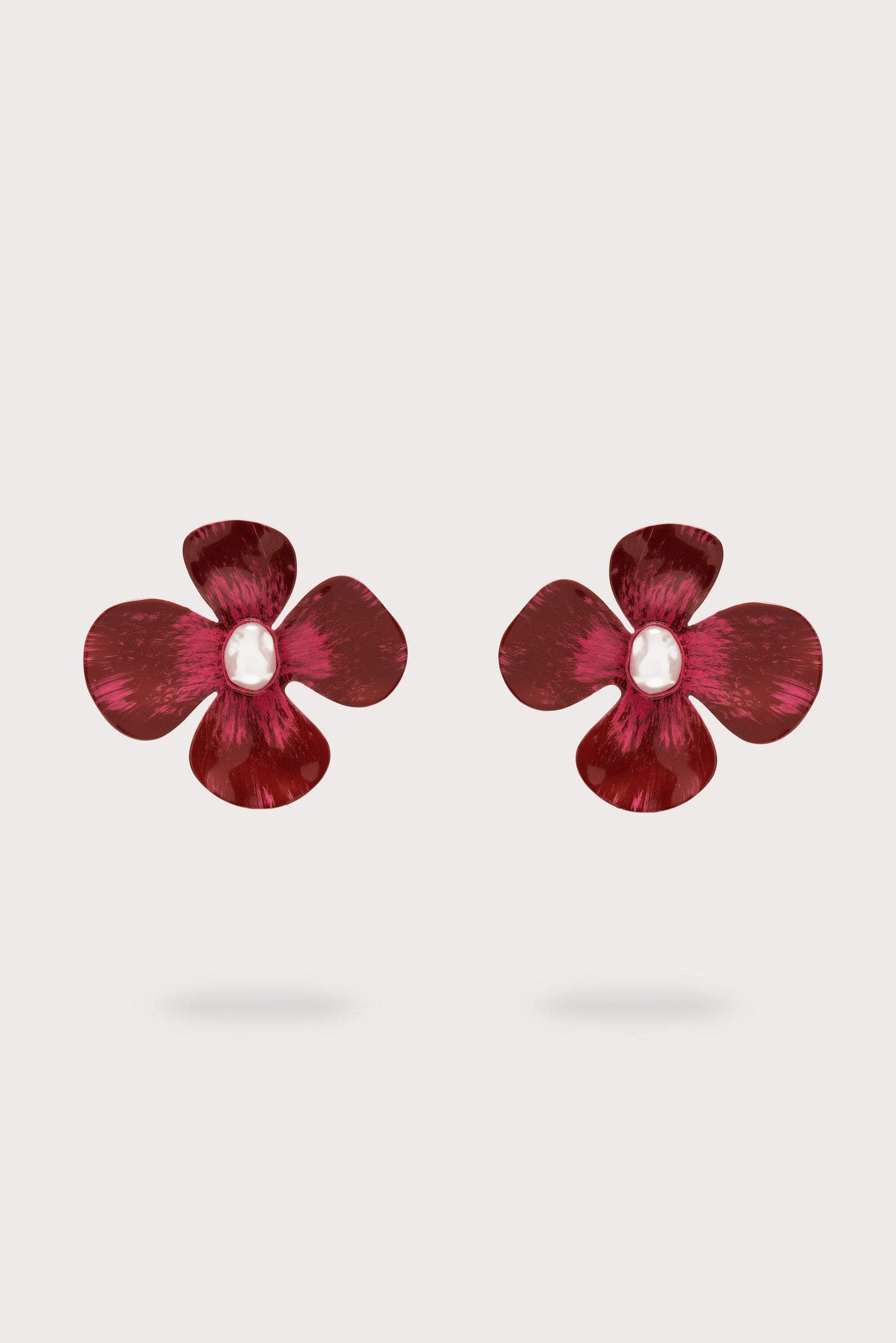 LUCKY EARRING - WINTER PLUM