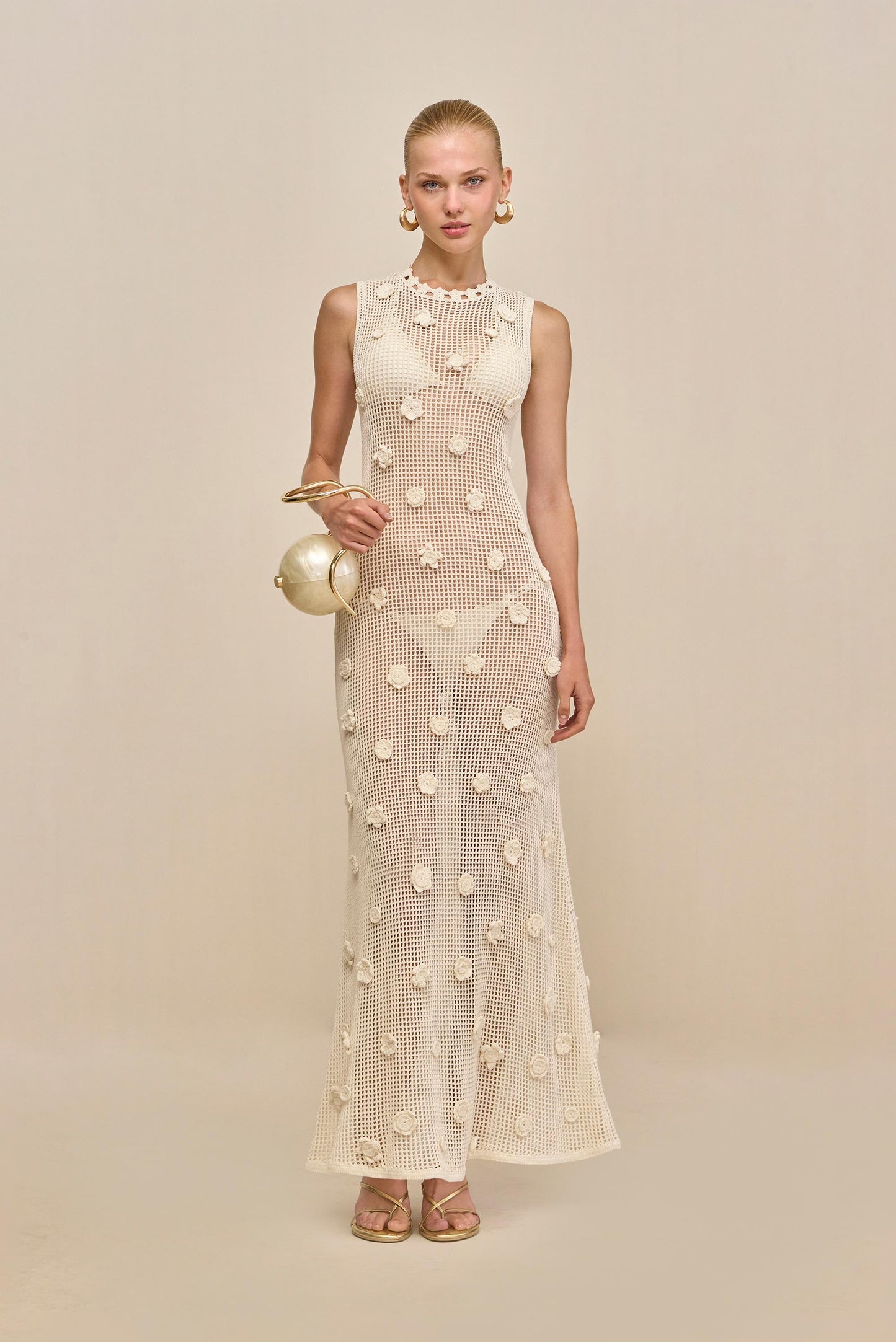 VERMEER DRESS - OFF WHITE