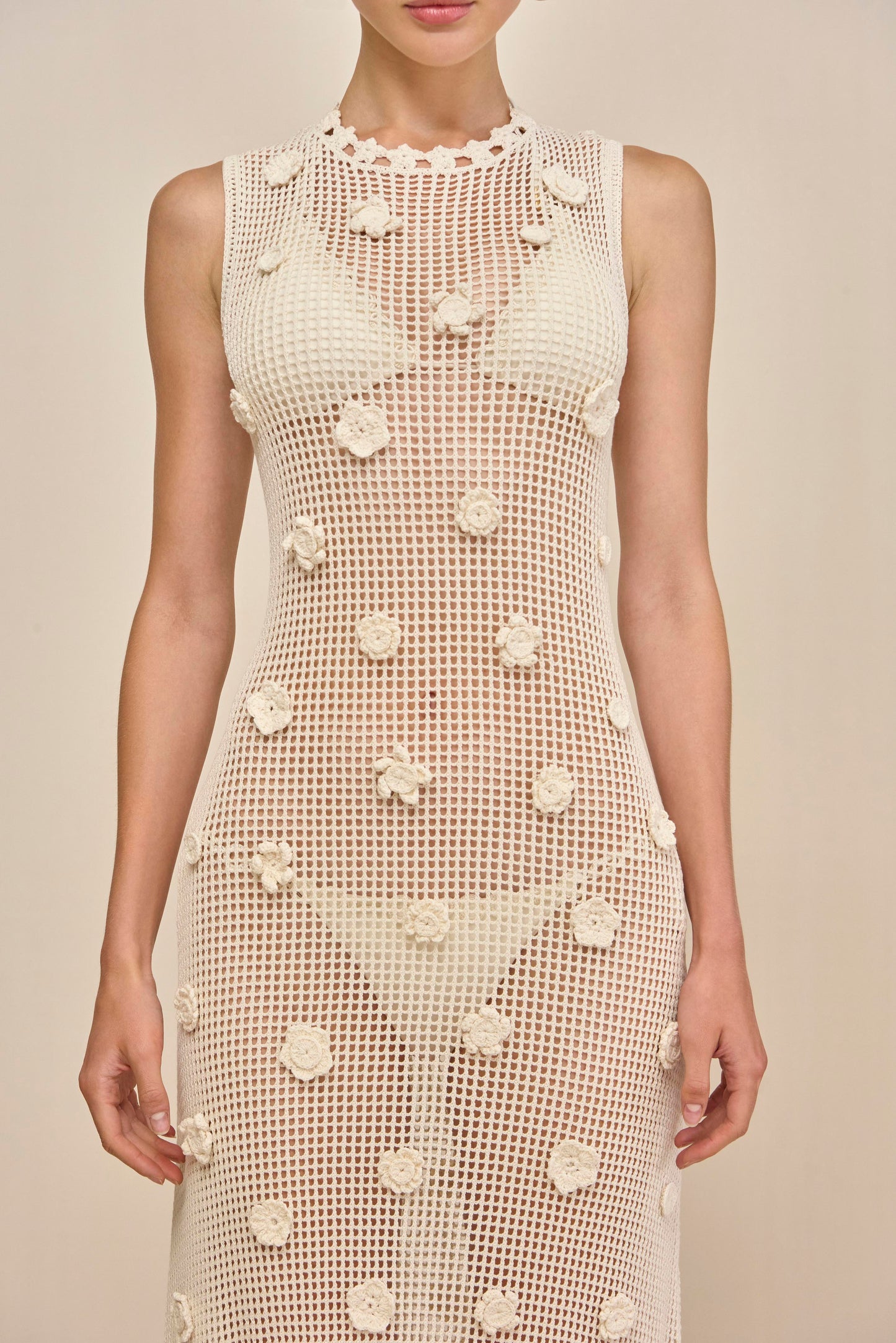 VERMEER DRESS - OFF WHITE