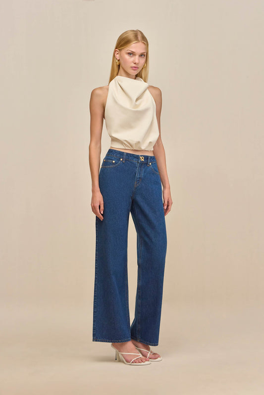 ADRIENNE TOP - SEASHELL
