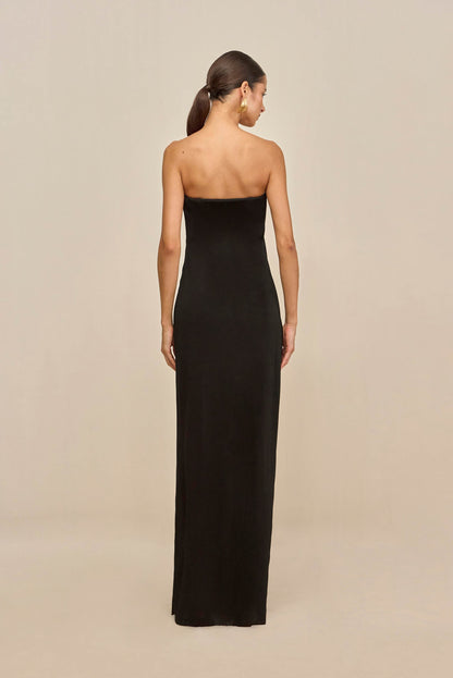 ABRIL GOWN - BLACK