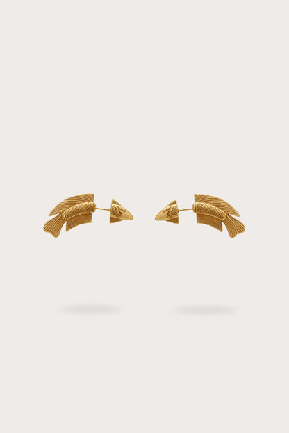 NEEMO EARRING - ANTIQUE BRASS