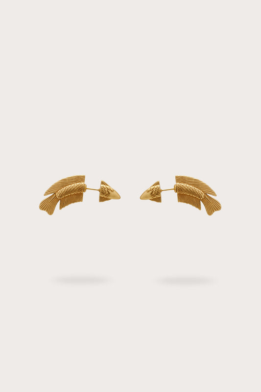 NEEMO EARRING - ANTIQUE BRASS