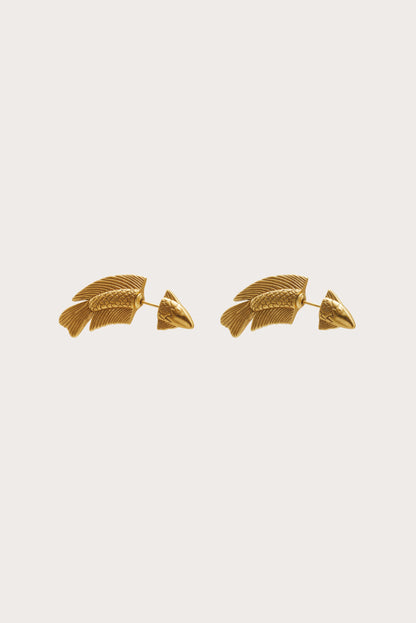 NEEMO EARRING - ANTIQUE BRASS