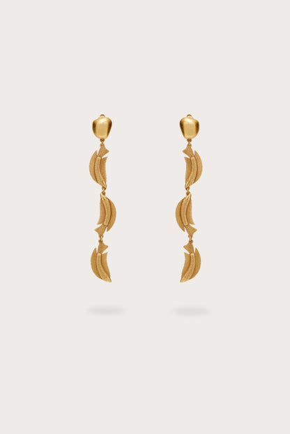 NEEMO TRIO EARRING - ANTIQUE BRASS