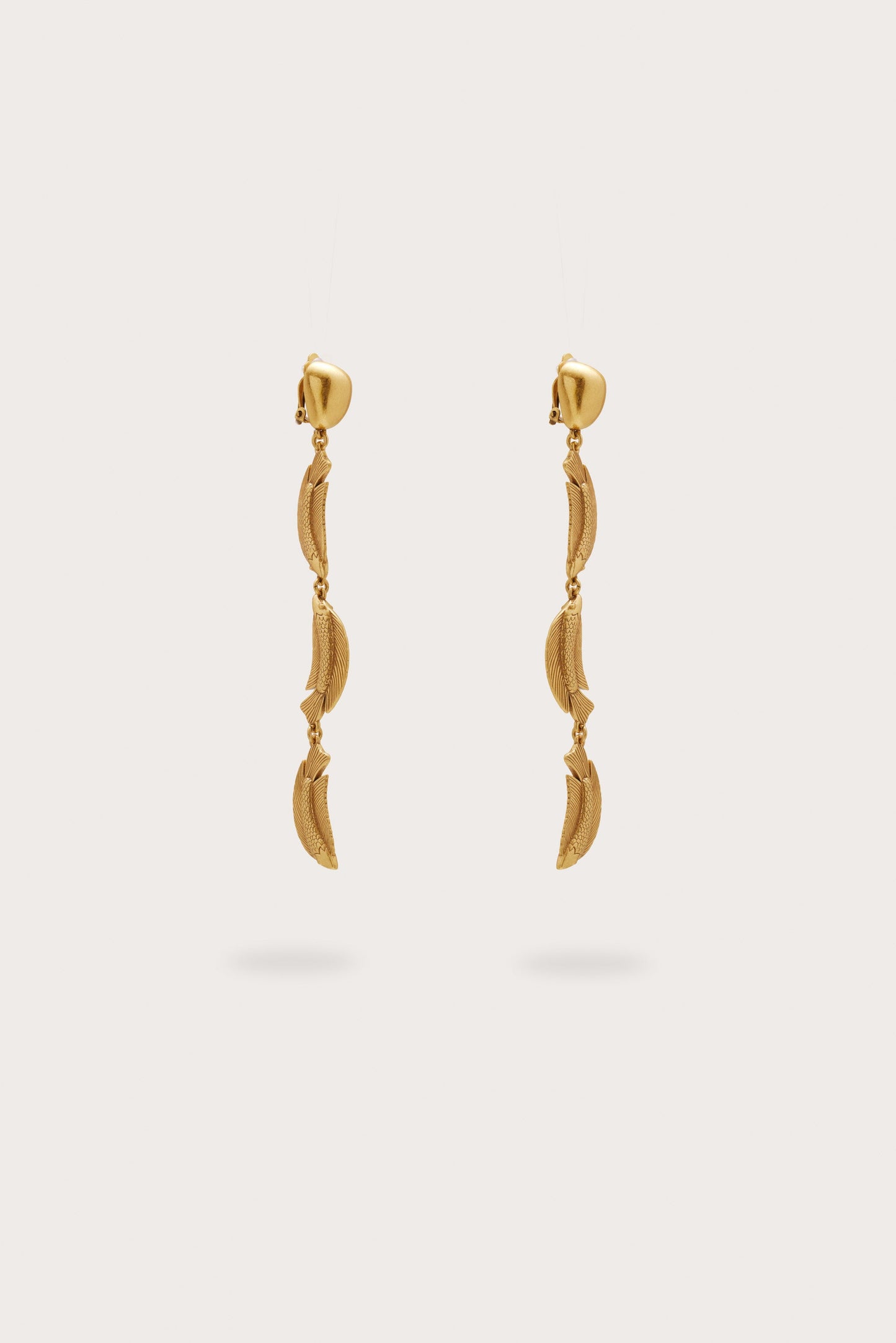 NEEMO TRIO EARRING - ANTIQUE BRASS