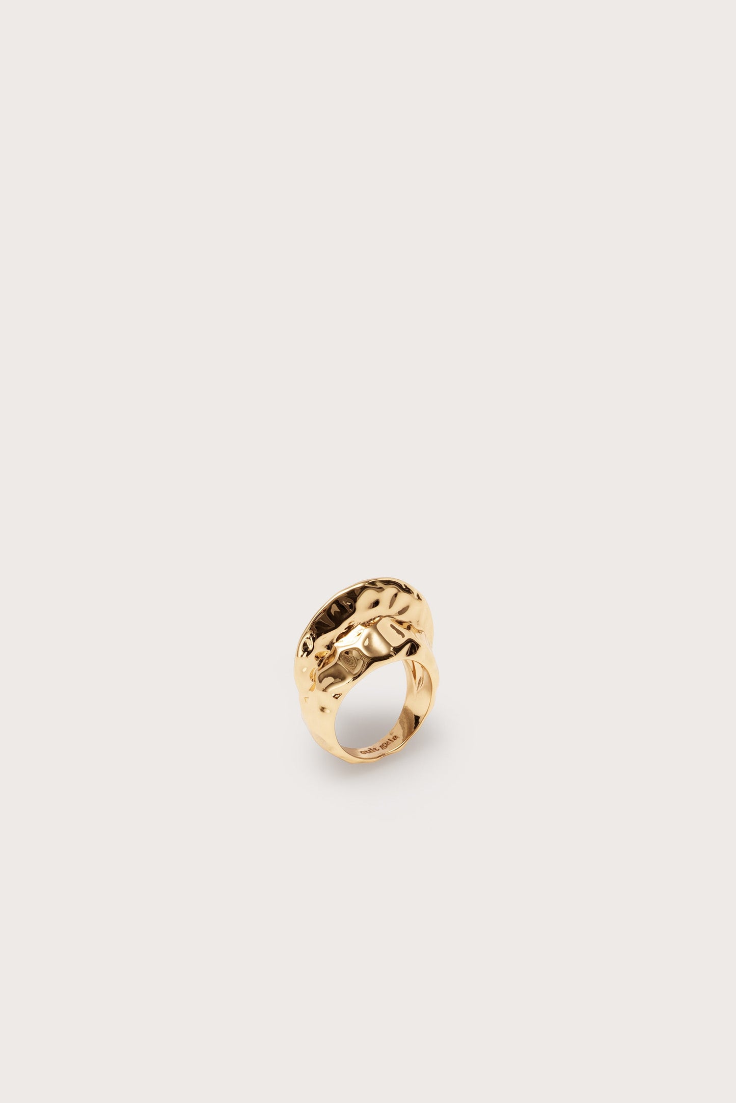 NOVA RING - SHINY BRASS