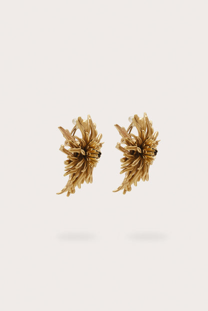 OCTAVIA EARRING - ANTIQUE BRASS