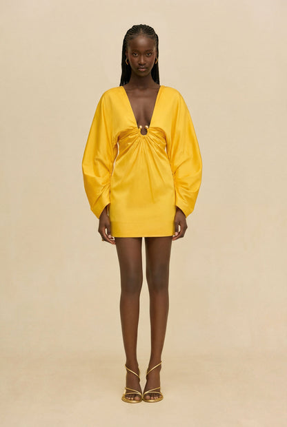 QUESTRA DRESS - MARIGOLD