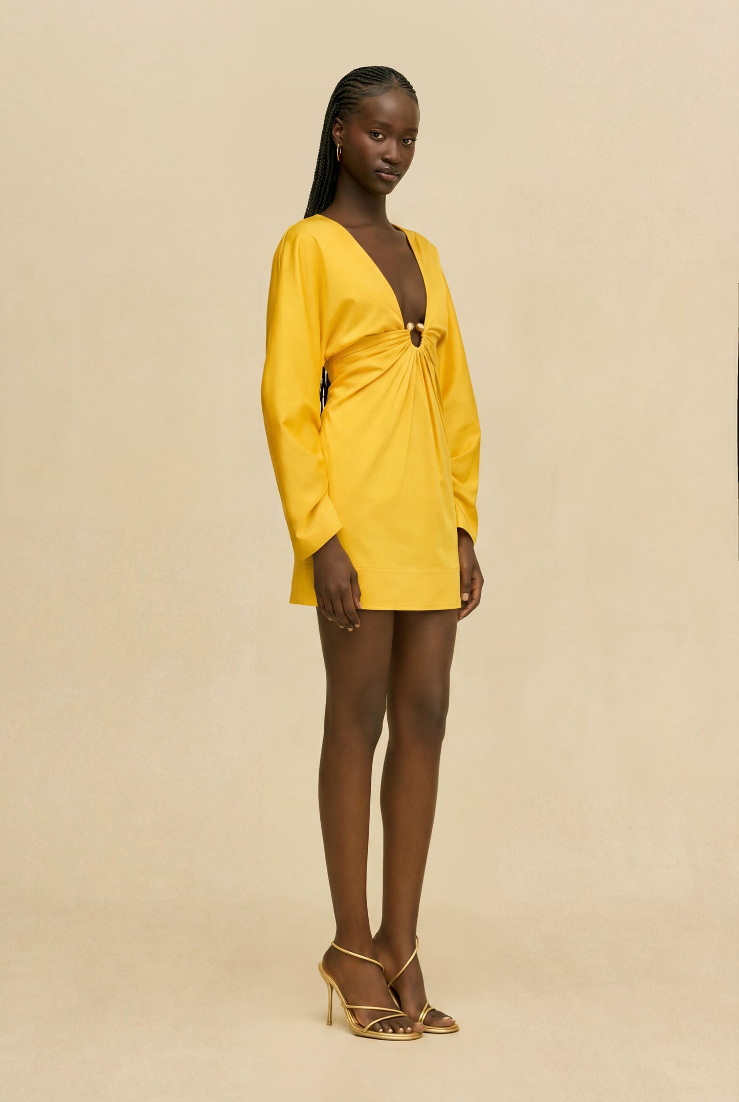 QUESTRA DRESS - MARIGOLD