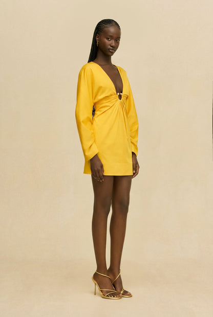 QUESTRA DRESS - MARIGOLD