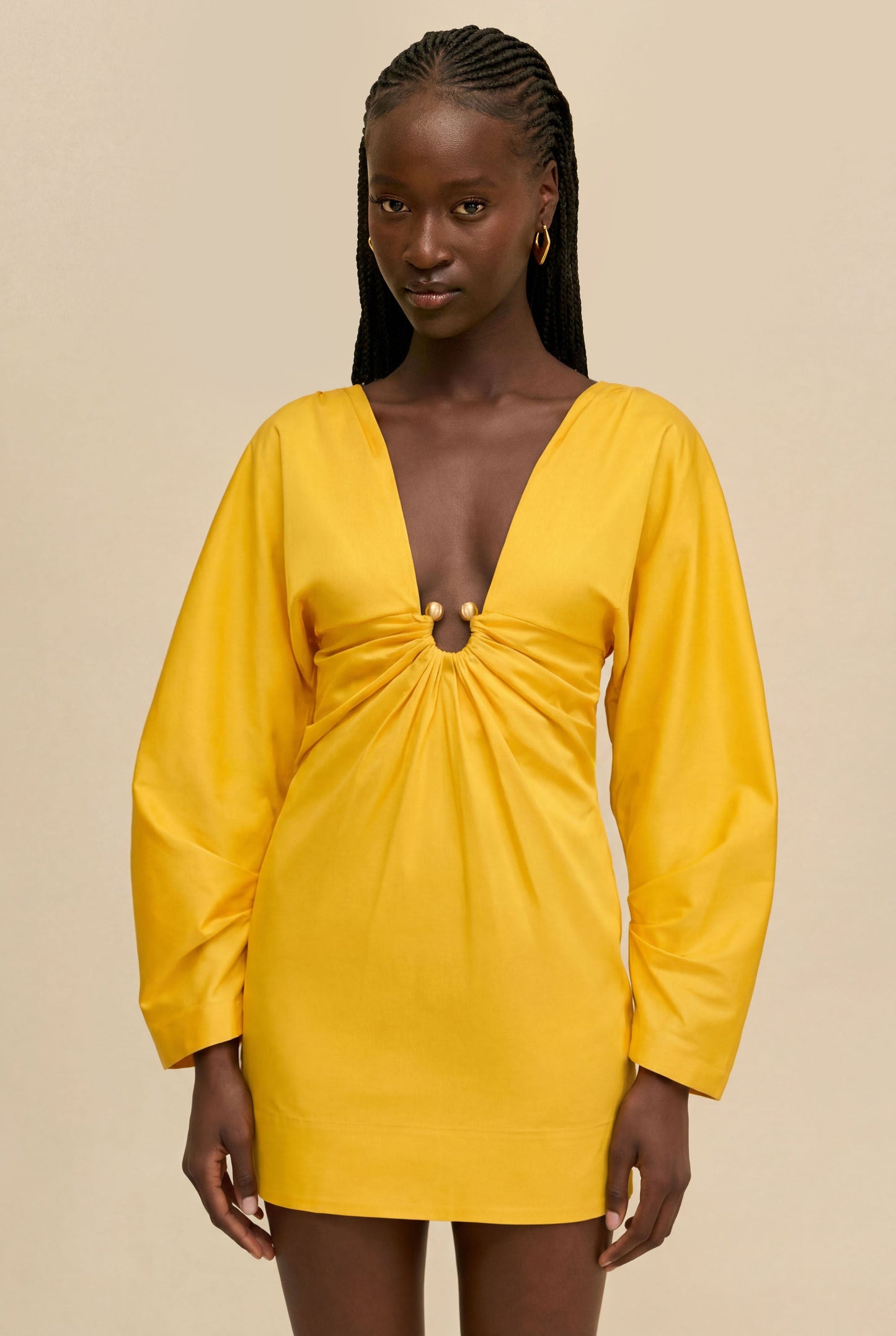 QUESTRA DRESS - MARIGOLD