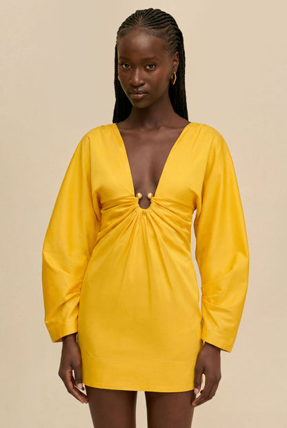 QUESTRA DRESS - MARIGOLD