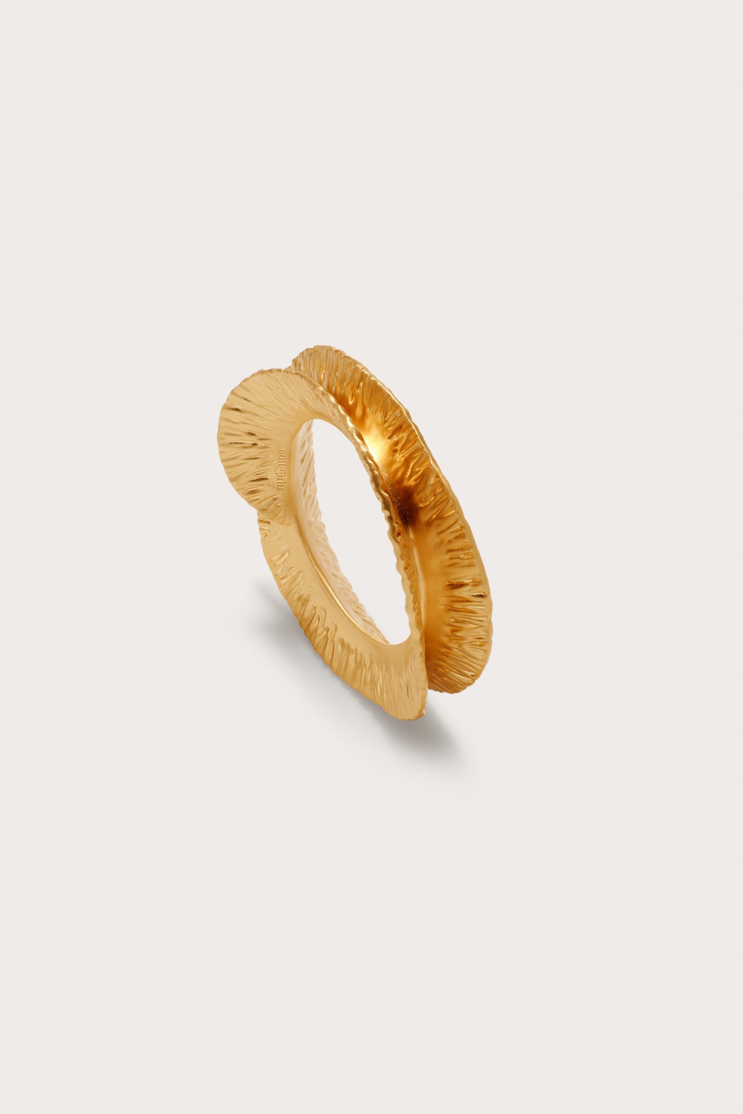 REN BANGLE - BRUSHED BRASS