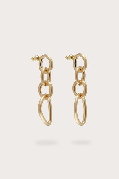 REYES EARRING - BRASS