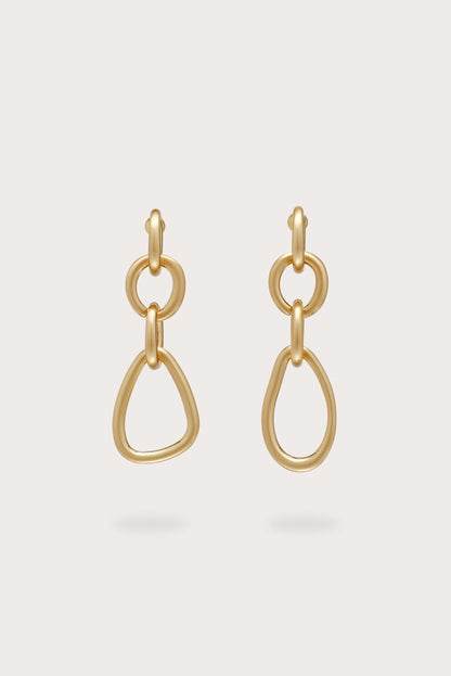 REYES EARRING - BRASS