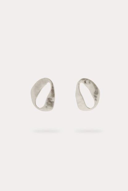 RUE MINI EARRING - ANTIQUE SILVER
