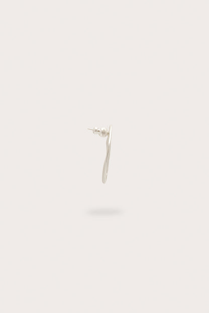 RUE MINI EARRING - ANTIQUE SILVER