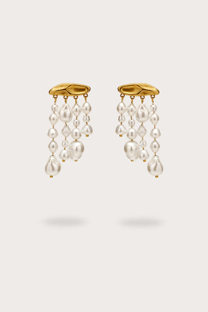 SHIVA EARRING - PEARL