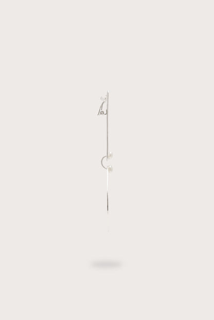 SOLANA EARRING - ANTIQUE SILVER