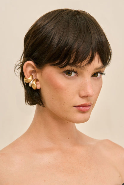 SOLENE EAR CUFF SET - MIXED METAL